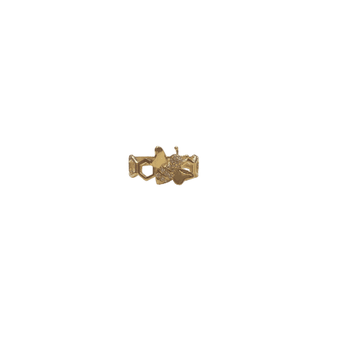 BAGUE ABEILLE 10mm Or 18 Carats (750/1000)