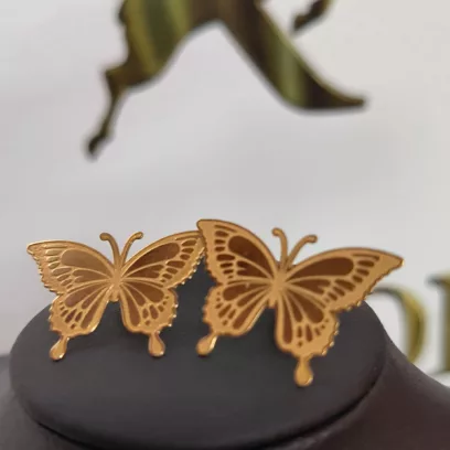 BOUCLES D'OREILLES PAPILLON