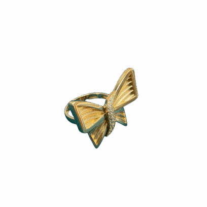 Bague nœud papillon 3D en or 18 carats 5,75 g Luxor Superworld