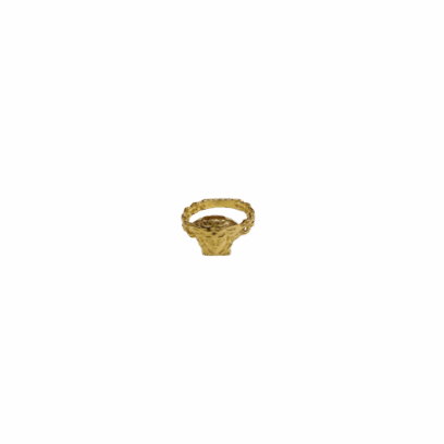 Bague Médusa 10 mm en or 18 carats 3,10 g Luxor Superworld