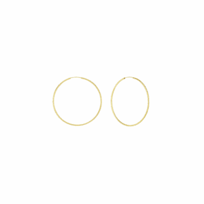 Boucles d’oreilles créoles 6 cm en or 18 carats 3,68 g Luxor Superworld
