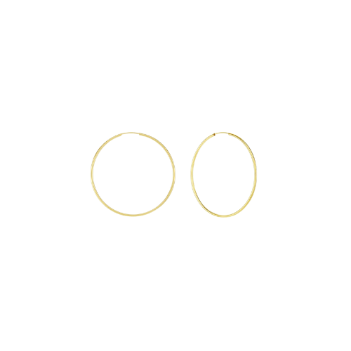 Boucles d’oreilles créoles 6 cm en or 18 carats 3,68 g Luxor Superworld