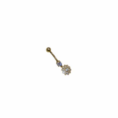 Piercing nombril Fleur en or 18 carats 1,72 g Luxor Superworld