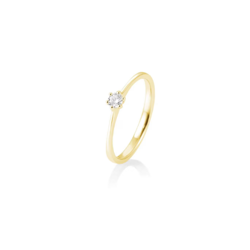 BAGUE SOLITAIRE AVEC PIERRE Or 18 Carats (750/1000) 0.90g