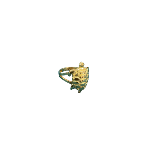 BAGUE 3D TORTUE Or 18 Carats (750/1000) 3.10g