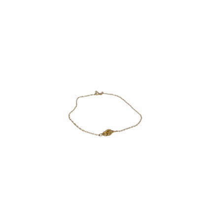 Chaîne de cheville forçat 28 cm en or 18 carats Luxor Superworld