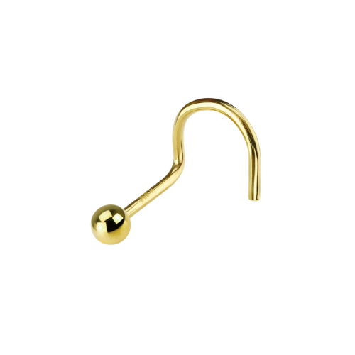 Piercing nez 1 boule en or 18 carats 0,07 g Luxor Superworld