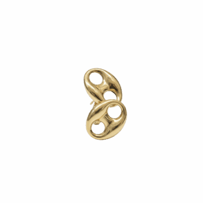 Boucles d’oreilles maille café 3 cm x 23 mm en or 18 carats 5,49 g Luxor Superworld