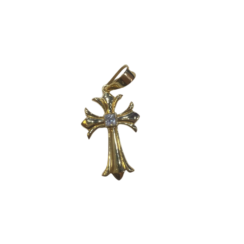 Pendentif religieux Croix 32x22 mm en or 18 carats 6,40 g Luxor Superworld