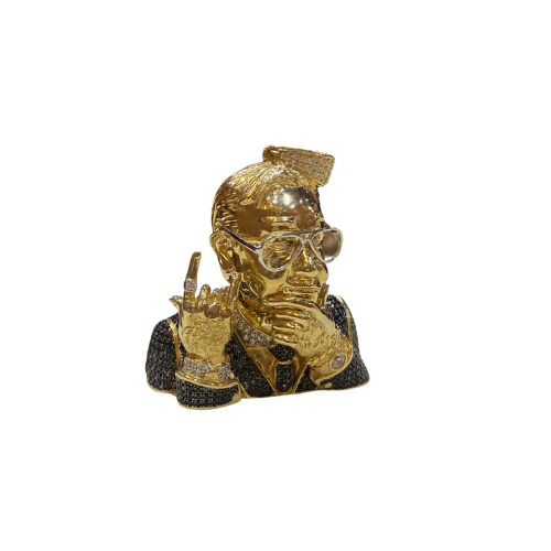 Pendentif personnage 3D 5 cm en or 18 carats 41,22 g Luxor Superworld