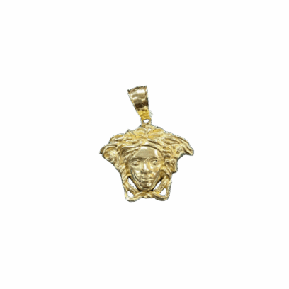 Pendentif Tête de Méduse 2 cm en or 18 carats 2,30 g Luxor Superworld