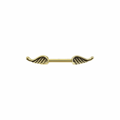 Piercing tétons Ailes en or 18 carats Luxor Superworld